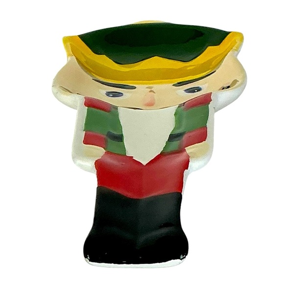 Nutcracker Spoon Rest Hand Painted Ceramic Holiday Christmas Kitchen Decor - Picture 10 of 16